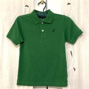 Boys Nautica Polo Shirt, Green, 7X
